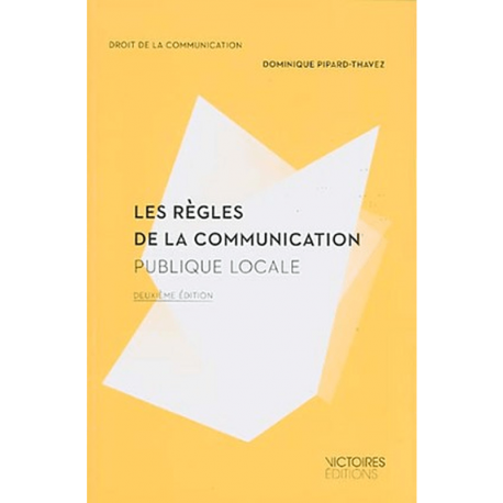 Les règles de la communication publique locale