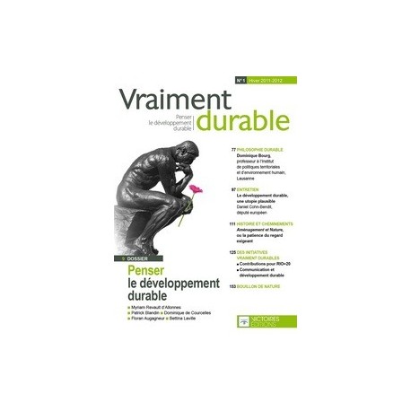 Penser le développement durable - Vraiment durable n°1